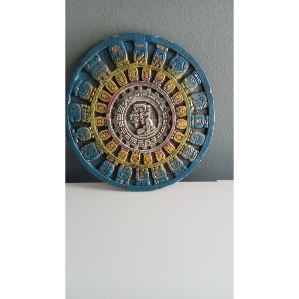 Aztec Mayan Calendar Wall Hanging‎ Decor Sculpture Art Home Decor